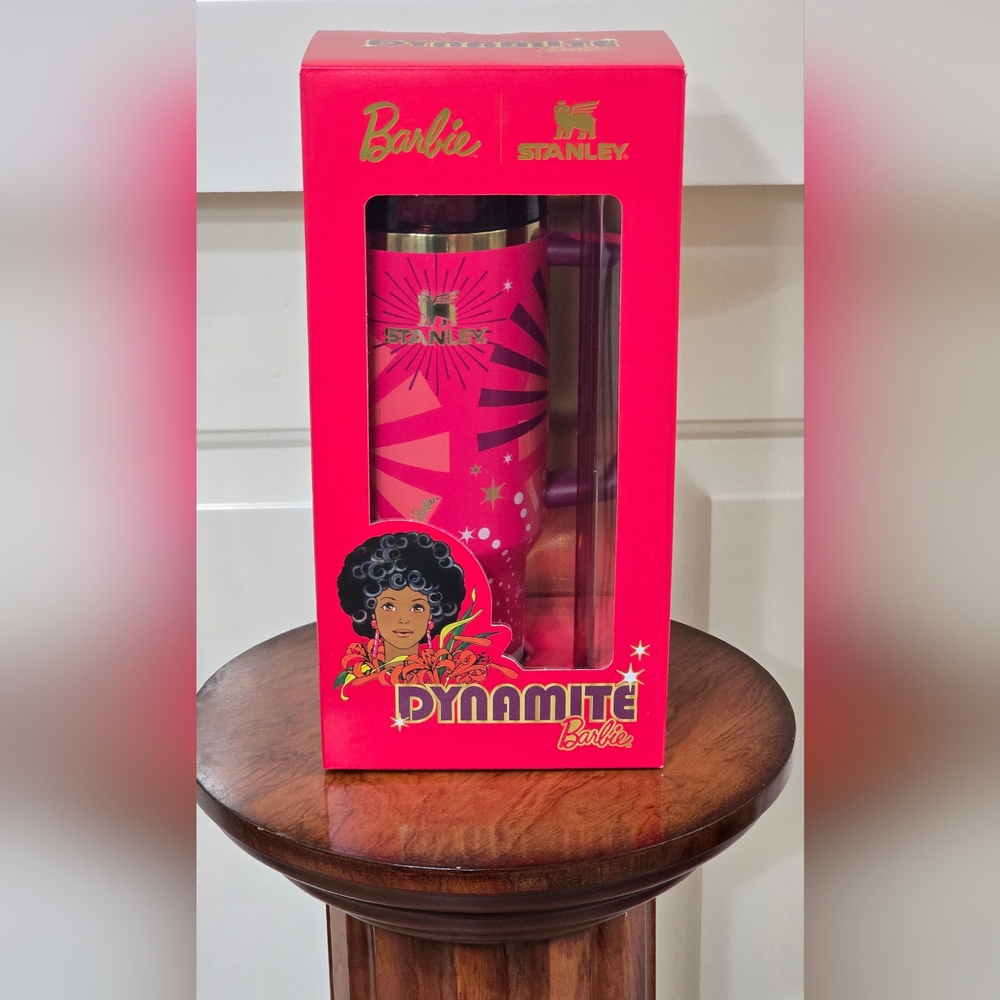 Stanley x Barbie Tumbler Full 8 Set 40 Oz Quencher Limited Edition 2024 New - Picture 9 of 14